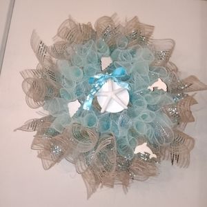 Medium size handmade ocean themed wreaths